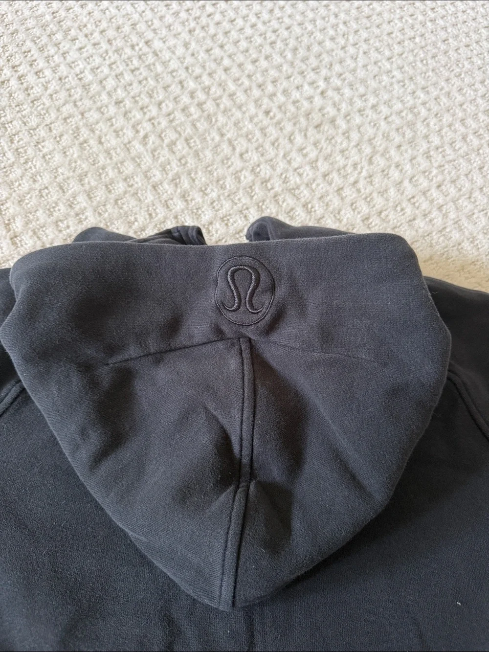 Lululemon Black Scuba Hoodie Sweatshirt